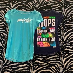 two justice t-shirts